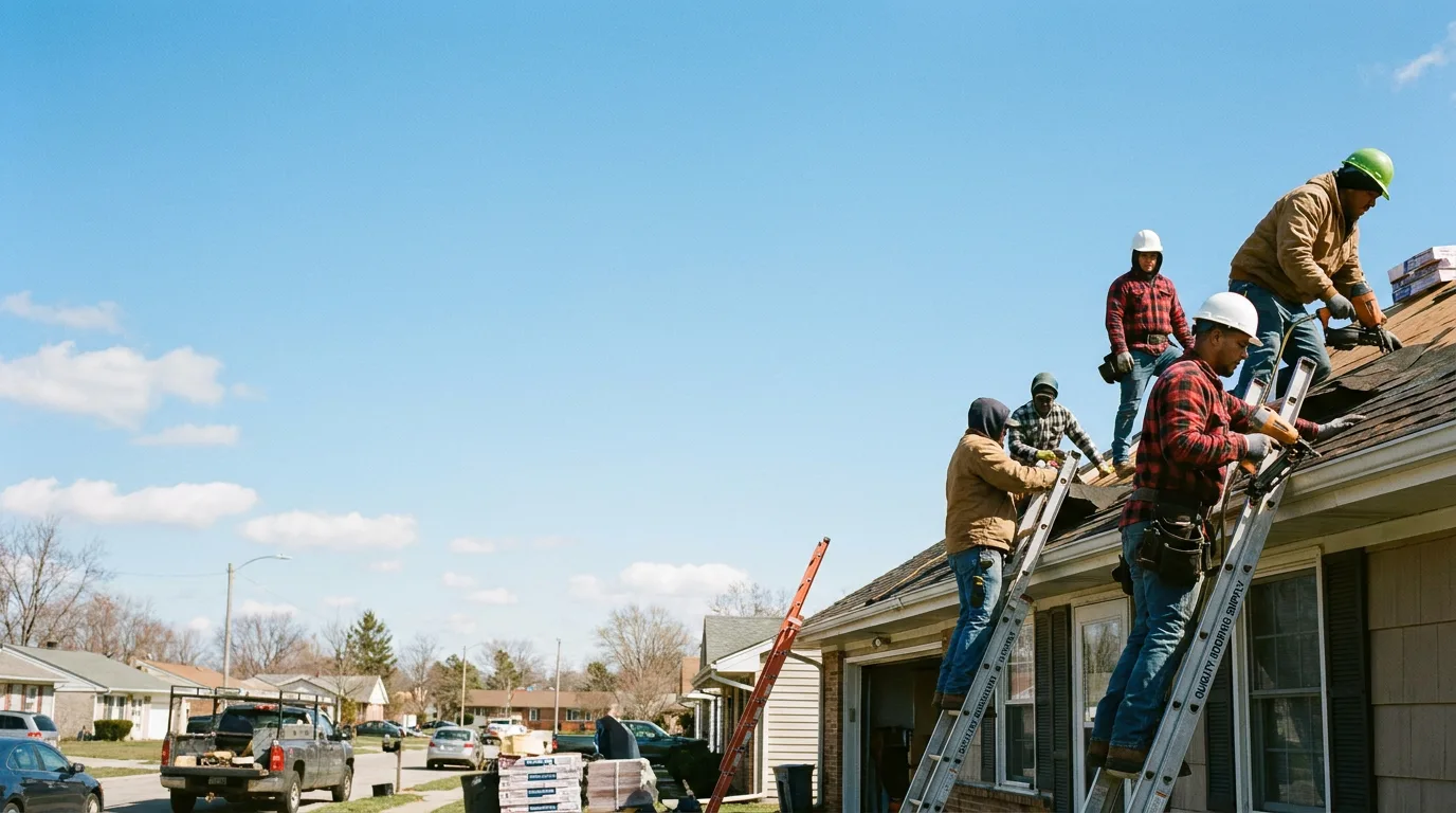 Roofing in Oakville, IN near me